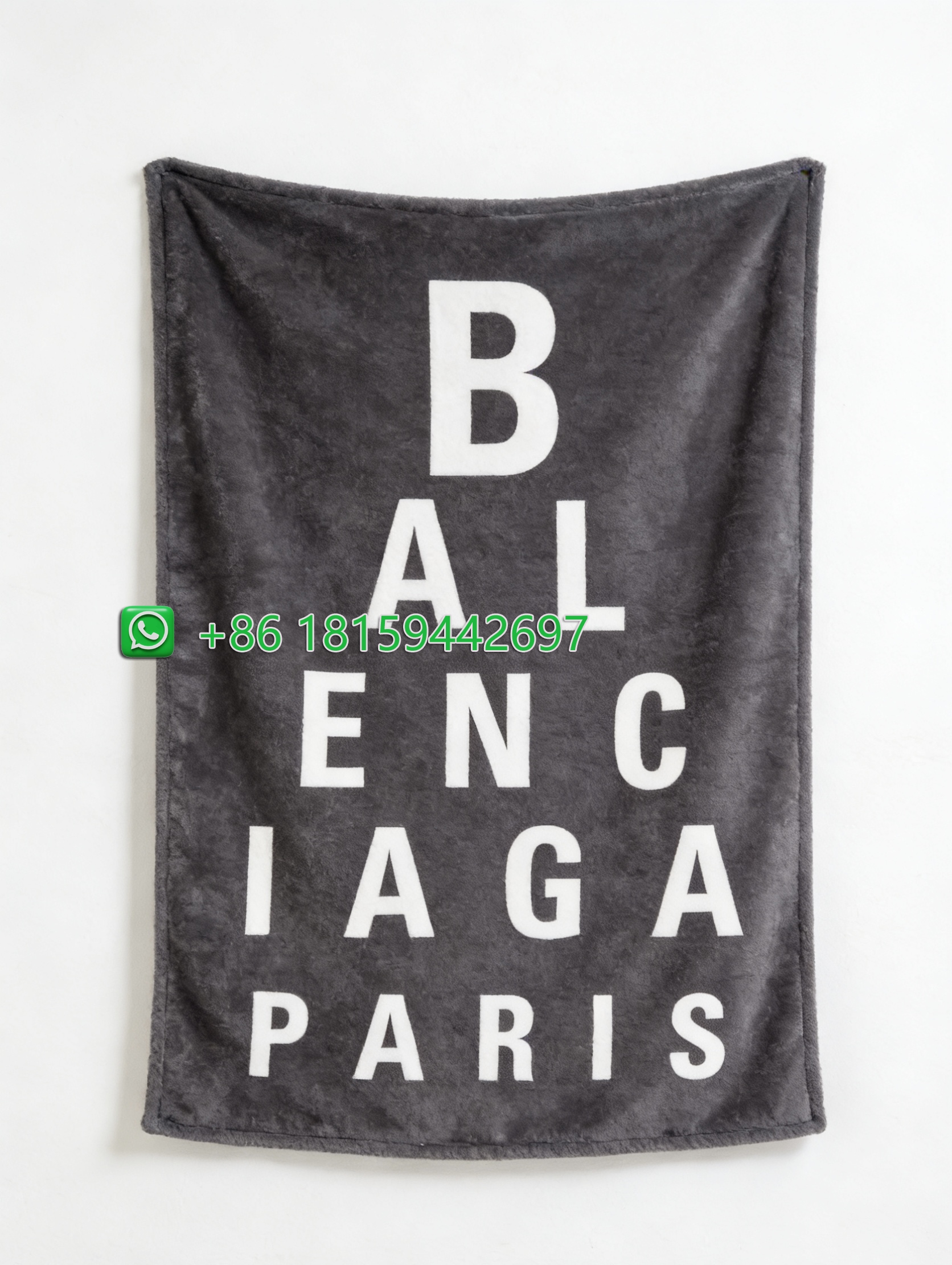 Balenciaga Throw Blankets